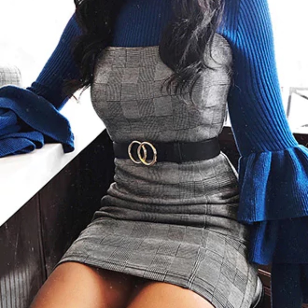 Forever 21 plaid dress
